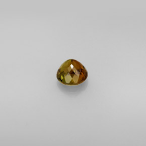 Tormalina naturale multicolore da 0,61 ct, taglio rotondo, VVS