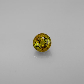Tormalina naturale multicolore da 0,62 ct, taglio rotondo, VVS