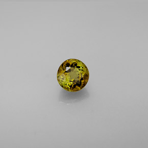 Tormalina naturale multicolore da 0,62 ct, taglio rotondo, VVS