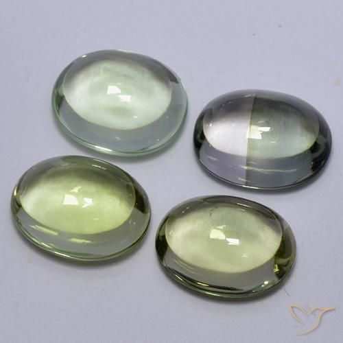 Gemme di Tormalina Verde chiaro naturale da 5.48 ct, Ovale, Trasparente