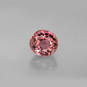 Tormalina naturale rosa da 1,39 ct, taglio ovale, VS