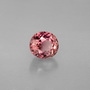 Tormalina naturale rosa da 1,39 ct, taglio ovale, VS