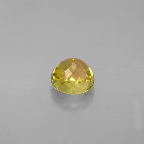 Tormalina naturale giallo da 1,11 ct, taglio rotondo, VS