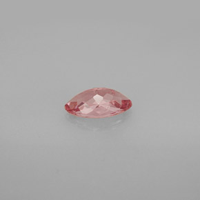 Tormalina naturale rosa da 0,70 ct, marchesa, VS-SI