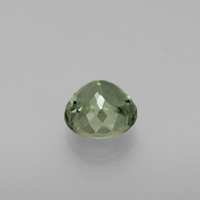 Tormalina naturale verde da 1,29 ct, taglio rotondo, VS