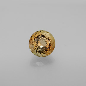 Tormalina naturale multicolore da 1,38 ct, taglio rotondo, VVS-VS