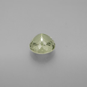 Tormalina naturale verde da 1,33 ct, taglio rotondo, VVS-VS
