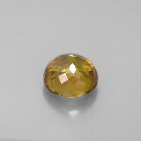 Tormalina naturale multicolore da 1,32 ct, taglio rotondo, VVS-VS