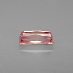 Tormalina naturale rosa da 1,21 ct, baguette, VVS-VS