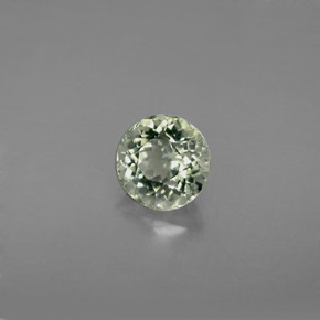 Tormalina naturale verde da 1,08 ct, taglio rotondo, VS