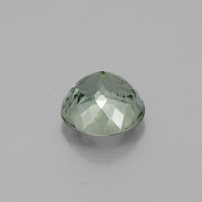 Tormalina naturale verde da 1,12 ct, taglio rotondo, VS