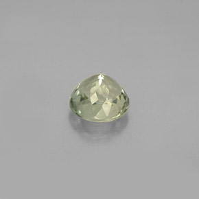 Tormalina naturale verde da 1,07 ct, taglio rotondo, VVS-VS