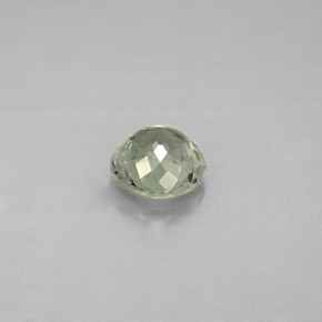 Tormalina naturale verde da 1,03 ct, taglio rotondo, VS