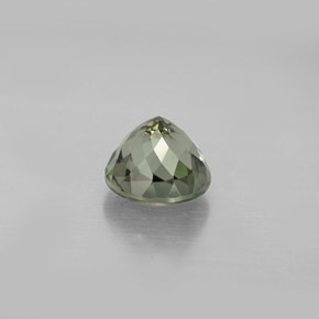 Tormalina naturale verde da 1,31 ct, taglio rotondo, VS