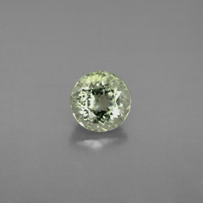 Tormalina naturale verde da 1,09 ct, taglio rotondo, VS
