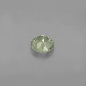 Tormalina naturale verde da 0,83 ct, taglio rotondo, VVS-VS