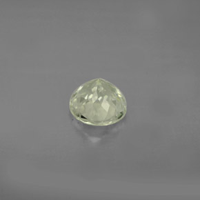 Tormalina naturale verde da 0,93 ct, taglio rotondo, VVS-VS