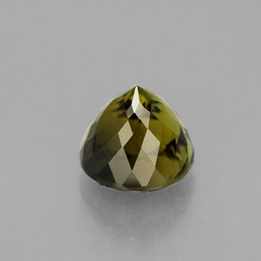 Tormalina naturale multicolore da 1,33 ct, taglio rotondo, VS-SI