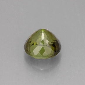 Tormalina naturale multicolore da 1,21 ct, taglio rotondo, VS