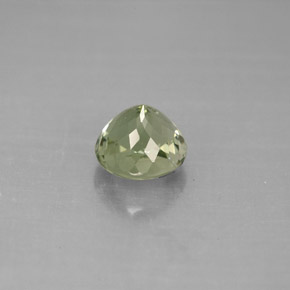 Tormalina naturale verde da 1,47 ct, taglio rotondo, VVS