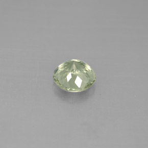 Tormalina naturale verde da 1,02 ct, taglio rotondo, VS