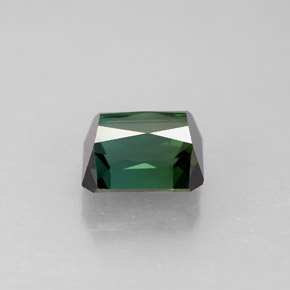 Tormalina naturale verde da 2,50 ct, taglio smeraldo, VVS