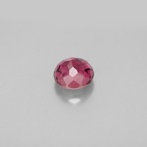 Tormalina naturale rosa da 0,89 ct, taglio rotondo, VVS
