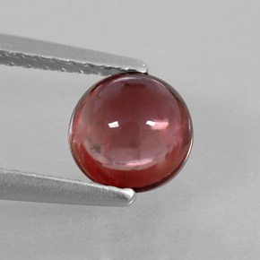 Tormalina naturale multicolore da 1,15 ct, taglio rotondo, trasparente