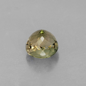 Tormalina naturale multicolore da 0,92 ct, taglio rotondo, VVS