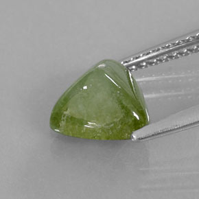 Tormalina naturale verde da 1,84 ct, trasparente, trasparente/traslucido