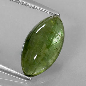 Tormalina naturale verde da 2,52 ct, trasparente, trasparente/traslucido