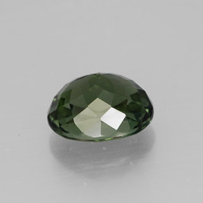 Tormalina naturale verde da 2,05 ct, taglio ovale, VVS-VS