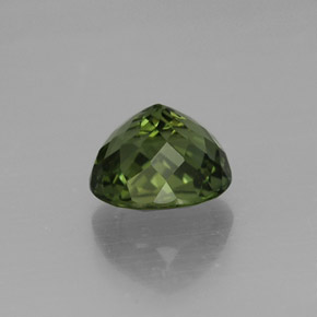 Tormalina naturale verde da 1,94 ct, taglio ovale, VVS