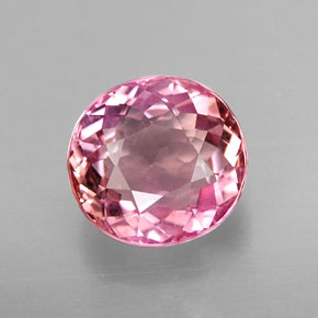 Tormalina naturale rosa da 2,38 ct, taglio ovale, VS