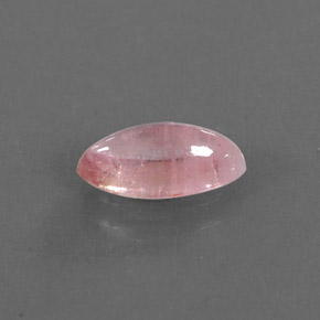 Tormalina naturale rosa da 1,32 ct, trasparente, trasparente/traslucido