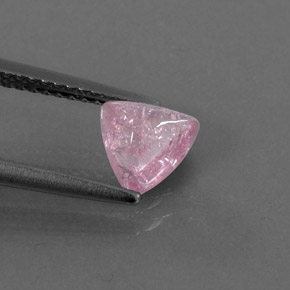 Tormalina naturale rosa da 1,02 ct, trasparente, trasparente/traslucido