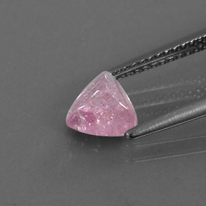 Tormalina naturale rosa da 1,02 ct, trasparente, trasparente/traslucido