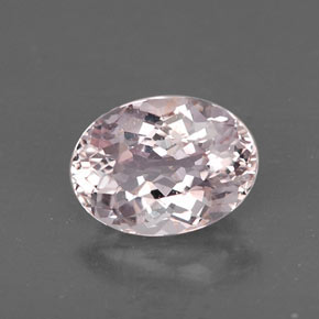Tormalina naturale bianco da 1,76 ct, taglio ovale, VS