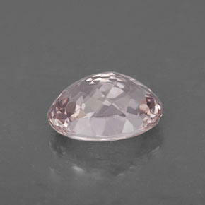 Tormalina naturale bianco da 1,76 ct, taglio ovale, VS