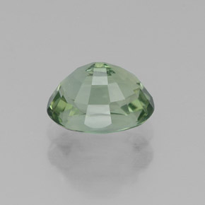Tormalina naturale verde da 1,05 ct, taglio ovale, VVS