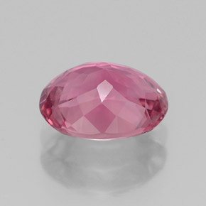 Tormalina naturale rosa da 1,46 ct, taglio ovale, VVS-VS