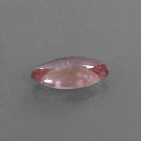 Tormalina naturale rosa da 1,21 ct, trasparente, trasparente/traslucido
