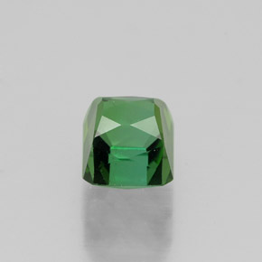 Tormalina naturale verde da 1,11 ct, taglio smeraldo, VVS-VS