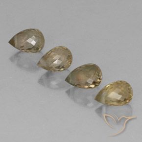 Gemme di Tormalina Multicolore naturale da 2.10 ct, Taglio briolette, VS
