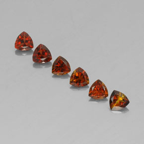 Tormalina naturale multicolore da 1,48 ct, trillion, VVS-VS