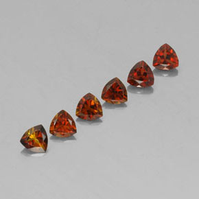 Tormalina naturale multicolore da 1,48 ct, trillion, VVS-VS