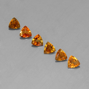 Tormalina naturale arancione da  ct, trillion, VVS-VS
