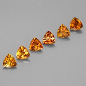Tormalina naturale arancione da  ct, trillion, VVS-VS