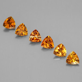 Tormalina naturale arancione da  ct, trillion, VVS-VS