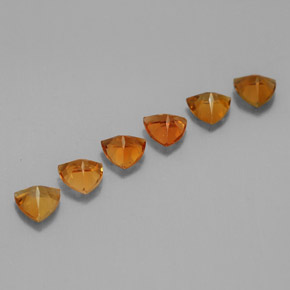 Tormalina naturale arancione da  ct, trillion, VVS-VS